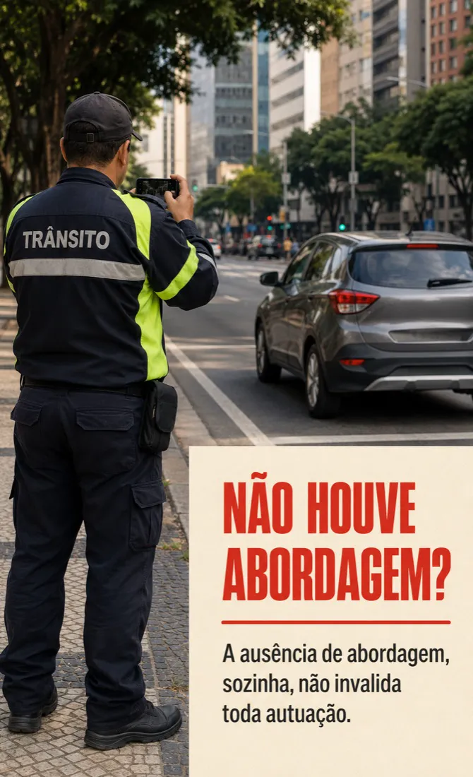 Post: não houve abordagem?