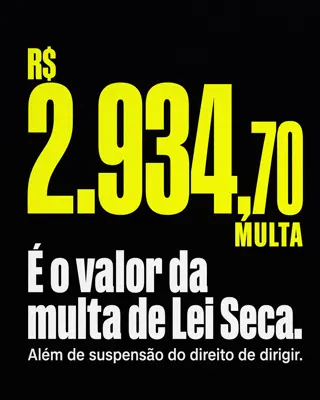 Post de Lei Seca